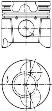 Kolbenschmidt 99879601 - Piston onlydrive.pro
