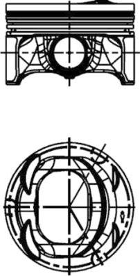 Kolbenschmidt 40846600 - Piston onlydrive.pro