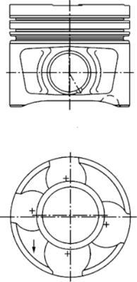 Kolbenschmidt 40356600 - Piston onlydrive.pro