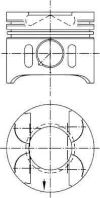 Kolbenschmidt 97482600 - Piston onlydrive.pro