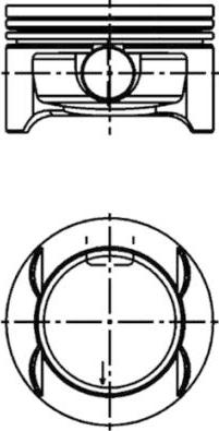 Kolbenschmidt 40386600 - Piston onlydrive.pro