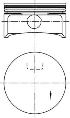 Kolbenschmidt 99741610 - Piston onlydrive.pro