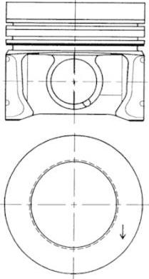 Kolbenschmidt 41095600 - Stūmoklis onlydrive.pro