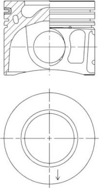 Kolbenschmidt 41765600 - Piston onlydrive.pro