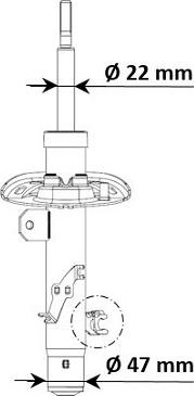 KYB 339802 - Shock Absorber onlydrive.pro