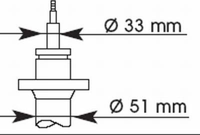 KYB 324016 - Amortizators onlydrive.pro