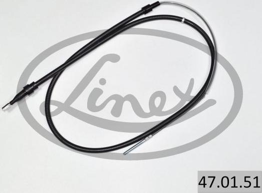 Linex 47.01.51 - Cable, parking brake onlydrive.pro