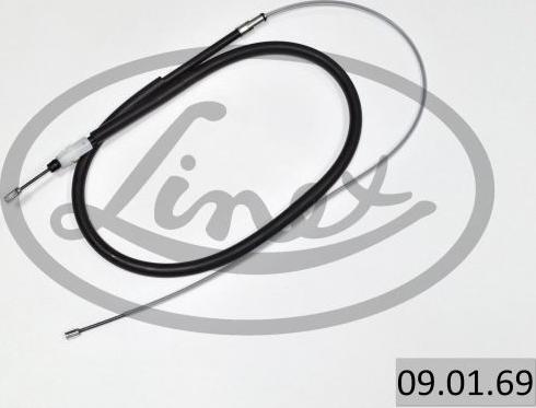Linex 09.01.69 - Cable, parking brake onlydrive.pro