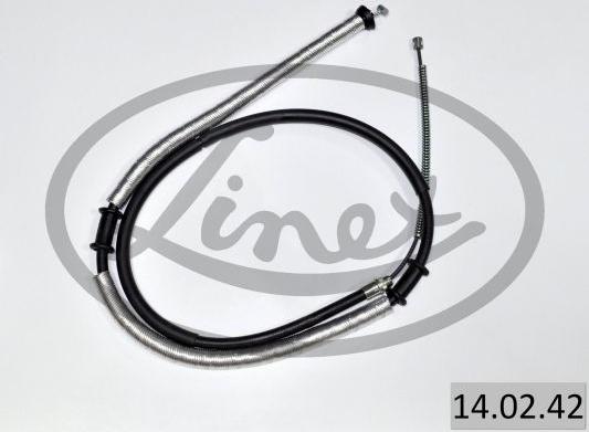 Linex 14.02.42 - Cable, parking brake onlydrive.pro