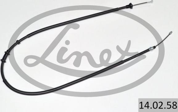 Linex 14.02.58 - Тросик, cтояночный тормоз onlydrive.pro