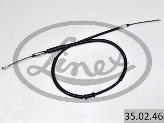 Linex 35.02.46 - Cable, parking brake onlydrive.pro