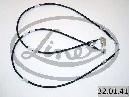 Linex 32.01.41 - Cable, parking brake onlydrive.pro