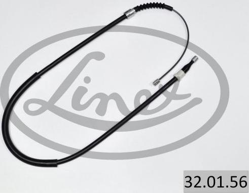 Linex 32.01.56 - Cable, parking brake onlydrive.pro