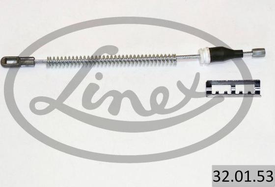 Linex 32.01.53 - Cable, parking brake onlydrive.pro