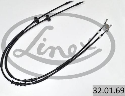 Linex 32.01.69 - Cable, parking brake onlydrive.pro