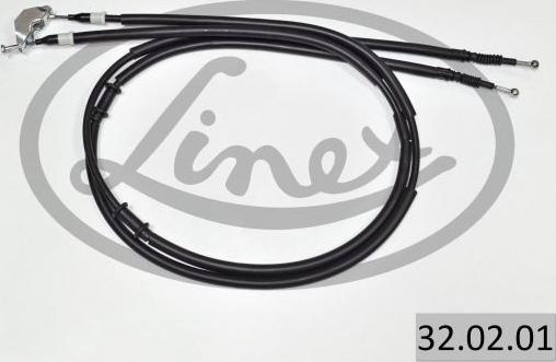 Linex 32.02.01 - Cable, parking brake onlydrive.pro