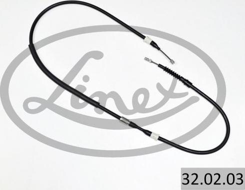 Linex 32.02.03 - Cable, parking brake onlydrive.pro
