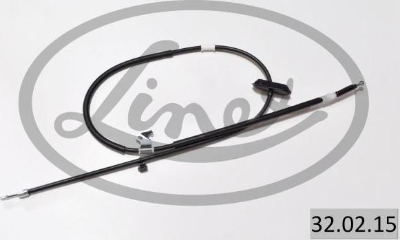 Linex 32.02.15 - Cable, parking brake onlydrive.pro