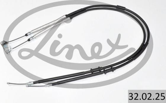 Linex 32.02.25 - Cable, parking brake onlydrive.pro