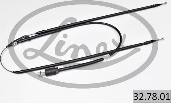 Linex 32.78.01 - Cable, parking brake onlydrive.pro