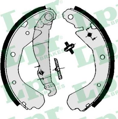 LPR 04660 - Brake Shoe Set onlydrive.pro