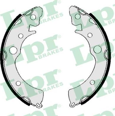 LPR 04810 - Brake Shoe Set onlydrive.pro