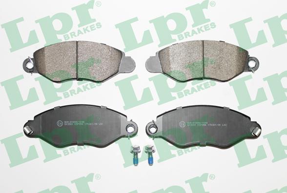 LPR 05P994 - Brake Pad Set, disc brake onlydrive.pro