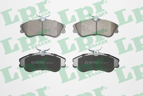 LPR 05P950 - Brake Pad Set, disc brake onlydrive.pro