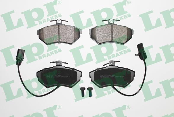 LPR 05P979 - Brake Pad Set, disc brake onlydrive.pro