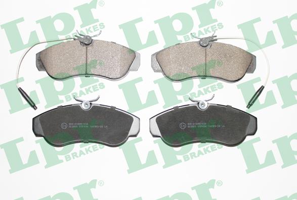 LPR 05P494 - Brake Pad Set, disc brake onlydrive.pro