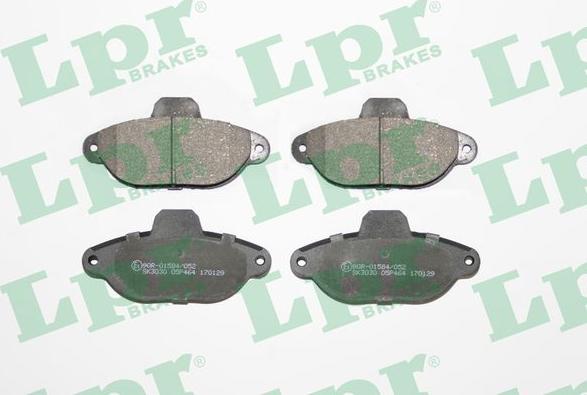 LPR 05P464 - Brake Pad Set, disc brake onlydrive.pro