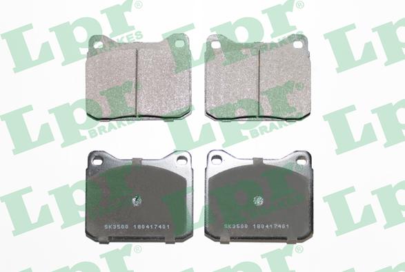 LPR 05P401 - Brake Pad Set, disc brake onlydrive.pro