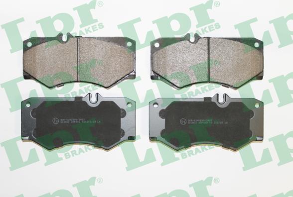 LPR 05P408 - Brake Pad Set, disc brake onlydrive.pro