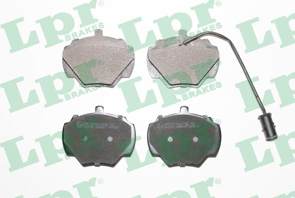 LPR 05P431 - Brake Pad Set, disc brake onlydrive.pro