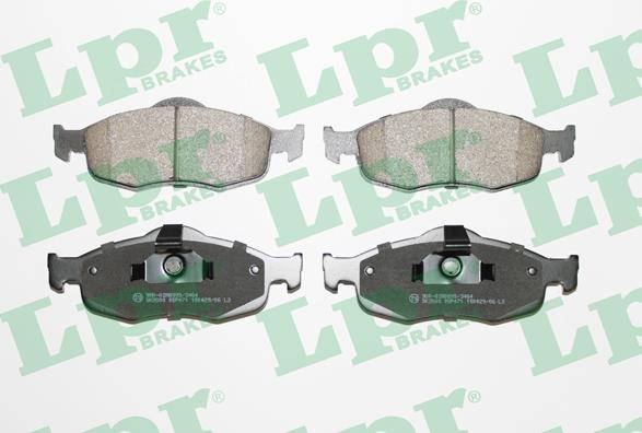 LPR 05P471 - Brake Pad Set, disc brake onlydrive.pro