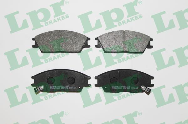 LPR 05P542 - Brake Pad Set, disc brake onlydrive.pro