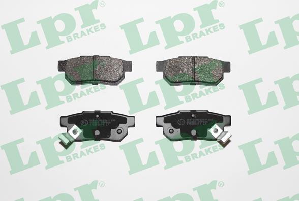 LPR 05P506 - Brake Pad Set, disc brake onlydrive.pro