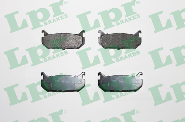 LPR 05P512 - Brake Pad Set, disc brake onlydrive.pro