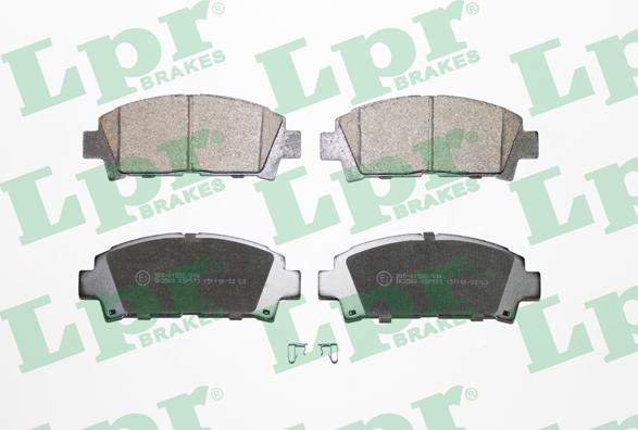 LPR 05P573 - Brake Pad Set, disc brake onlydrive.pro