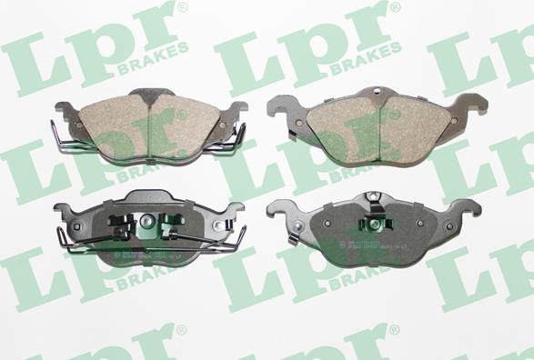 LPR 05P698 - Brake Pad Set, disc brake onlydrive.pro