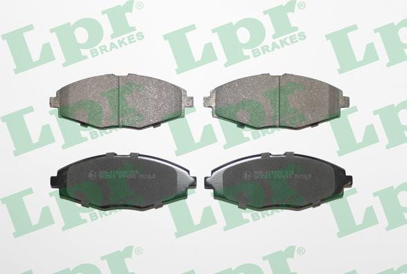 LPR 05P693 - Brake Pad Set, disc brake onlydrive.pro