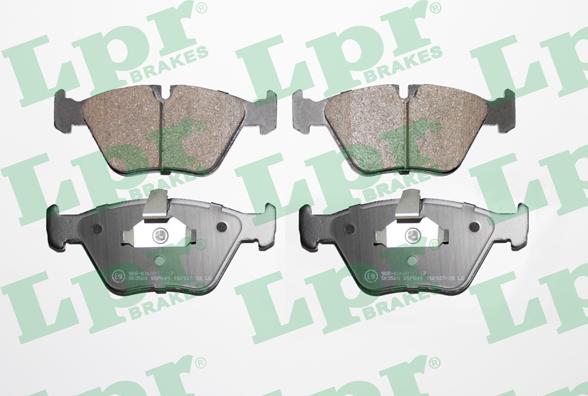 LPR 05P649 - Brake Pad Set, disc brake onlydrive.pro