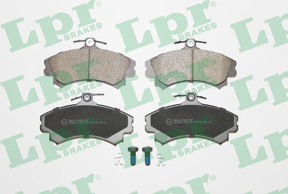 LPR 05P615 - Brake Pad Set, disc brake onlydrive.pro