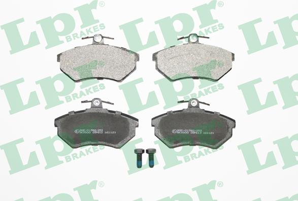 LPR 05P613 - Brake Pad Set, disc brake onlydrive.pro