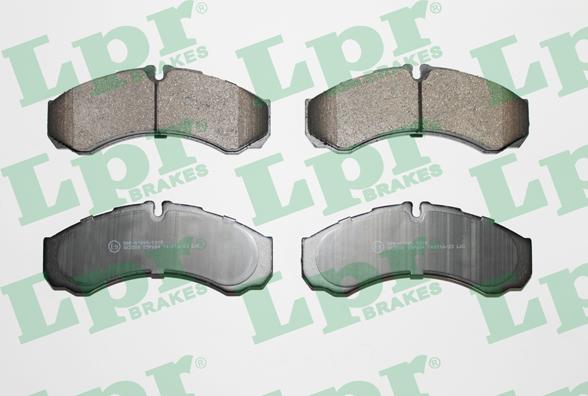 LPR 05P684 - Brake Pad Set, disc brake onlydrive.pro