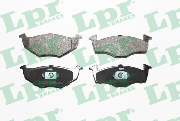 LPR 05P638 - Brake Pad Set, disc brake onlydrive.pro