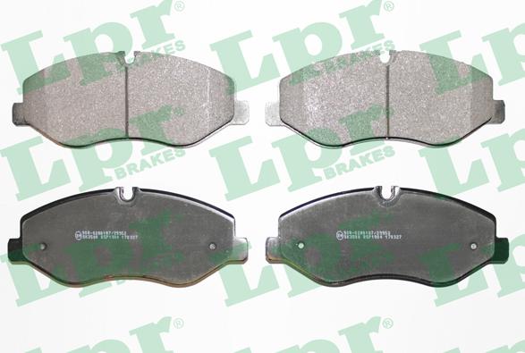 LPR 05P1904 - Brake Pad Set, disc brake onlydrive.pro