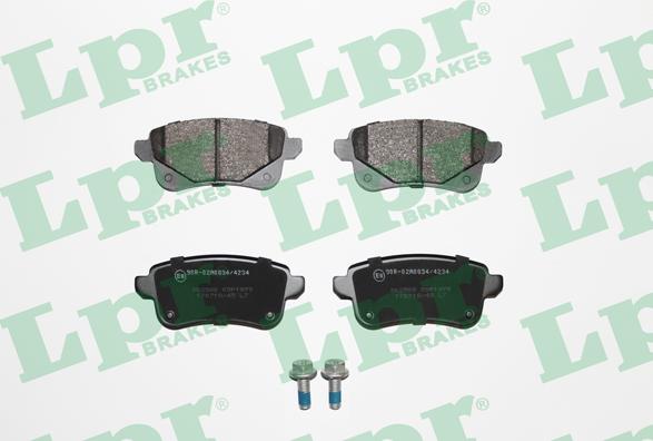 LPR 05P1979 - Brake Pad Set, disc brake onlydrive.pro