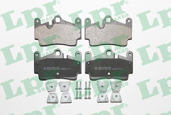 LPR 05P1482 - Brake Pad Set, disc brake onlydrive.pro