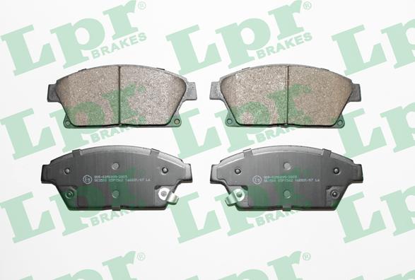 LPR 05P1562 - Brake Pad Set, disc brake onlydrive.pro